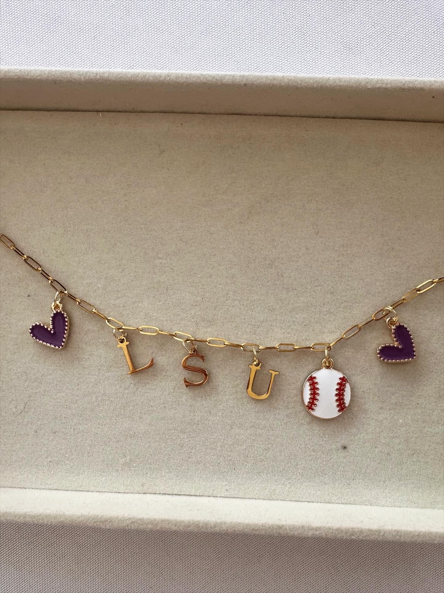 custom charm necklace