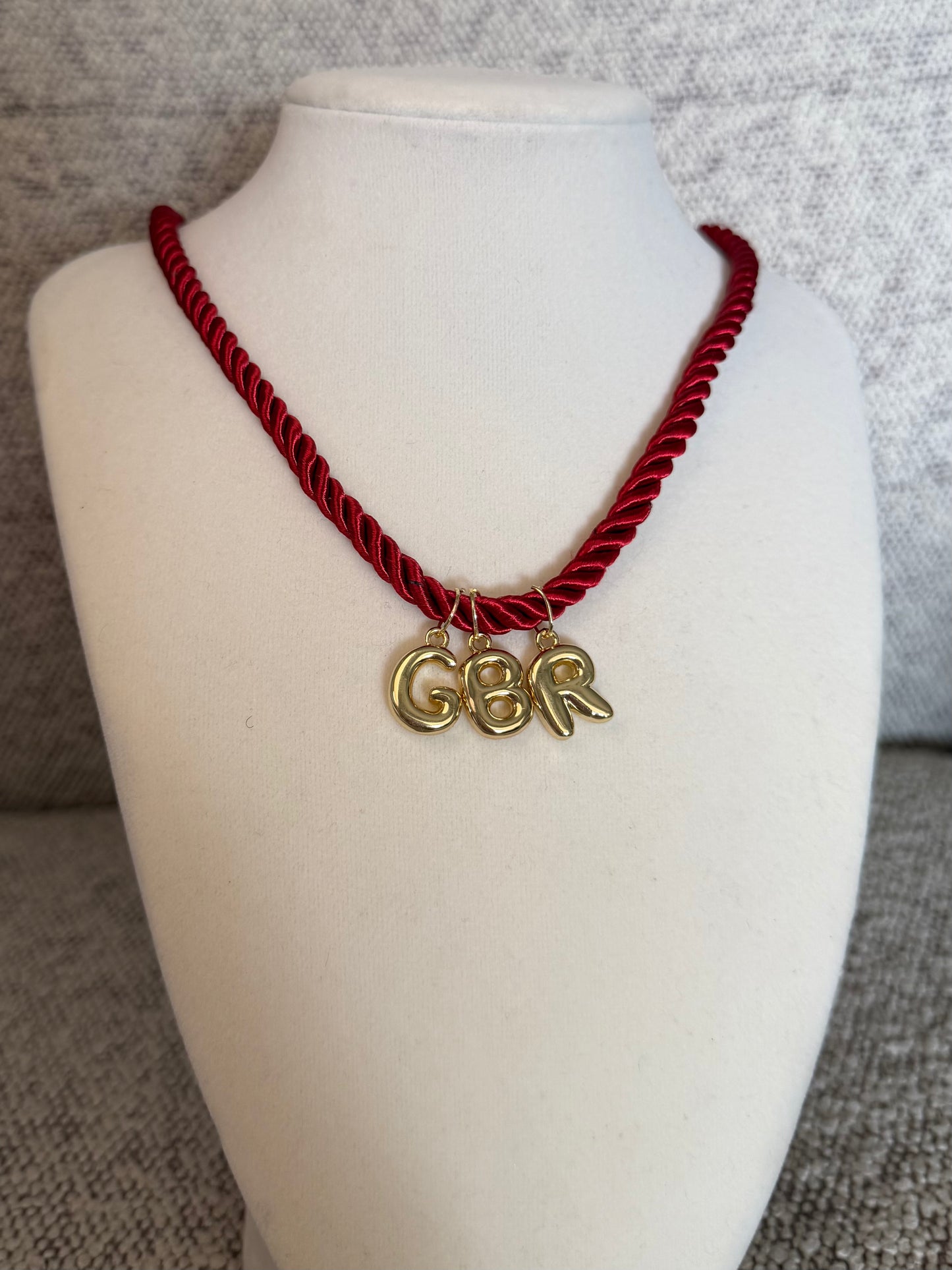custom cord necklace