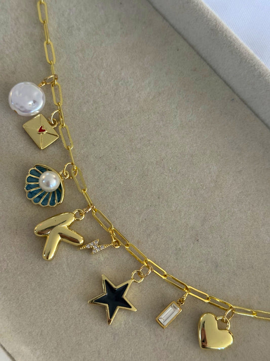 custom charm necklace-original