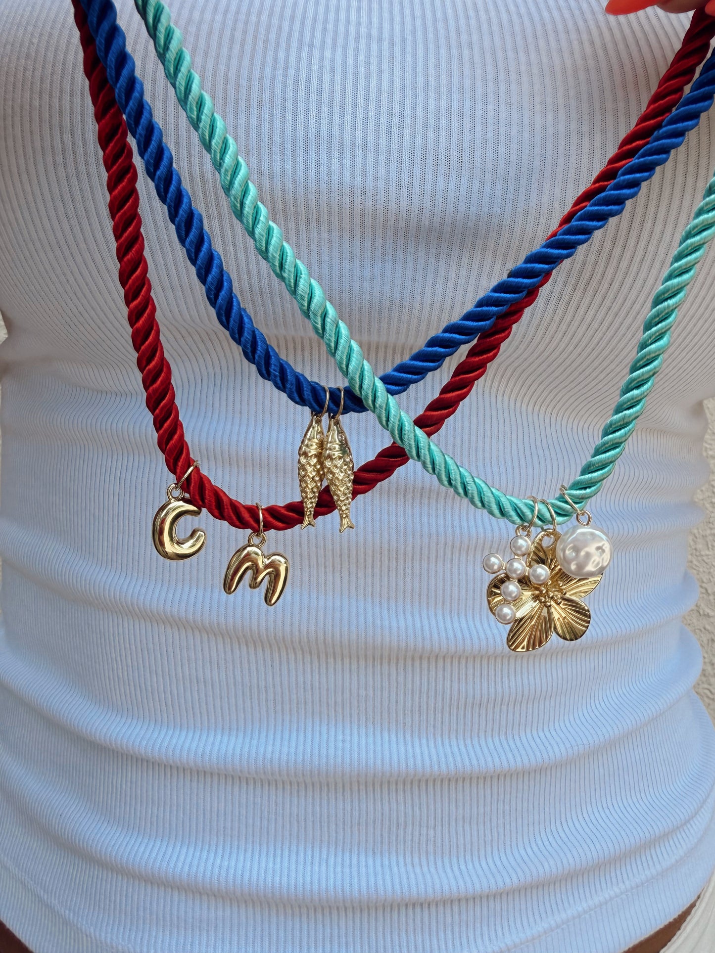 custom chord necklace