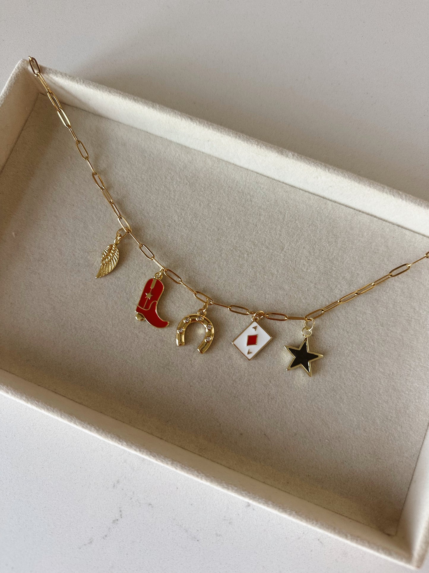 custom charm necklace