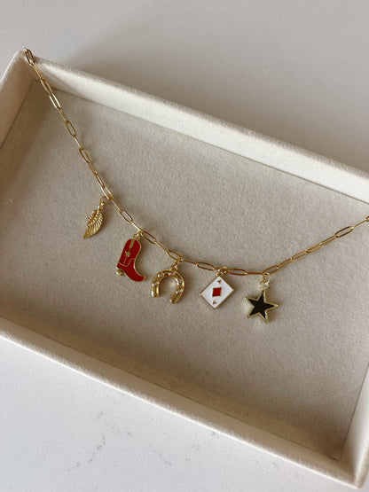 custom charm necklace