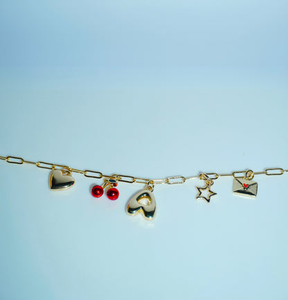 custom charm necklace-original