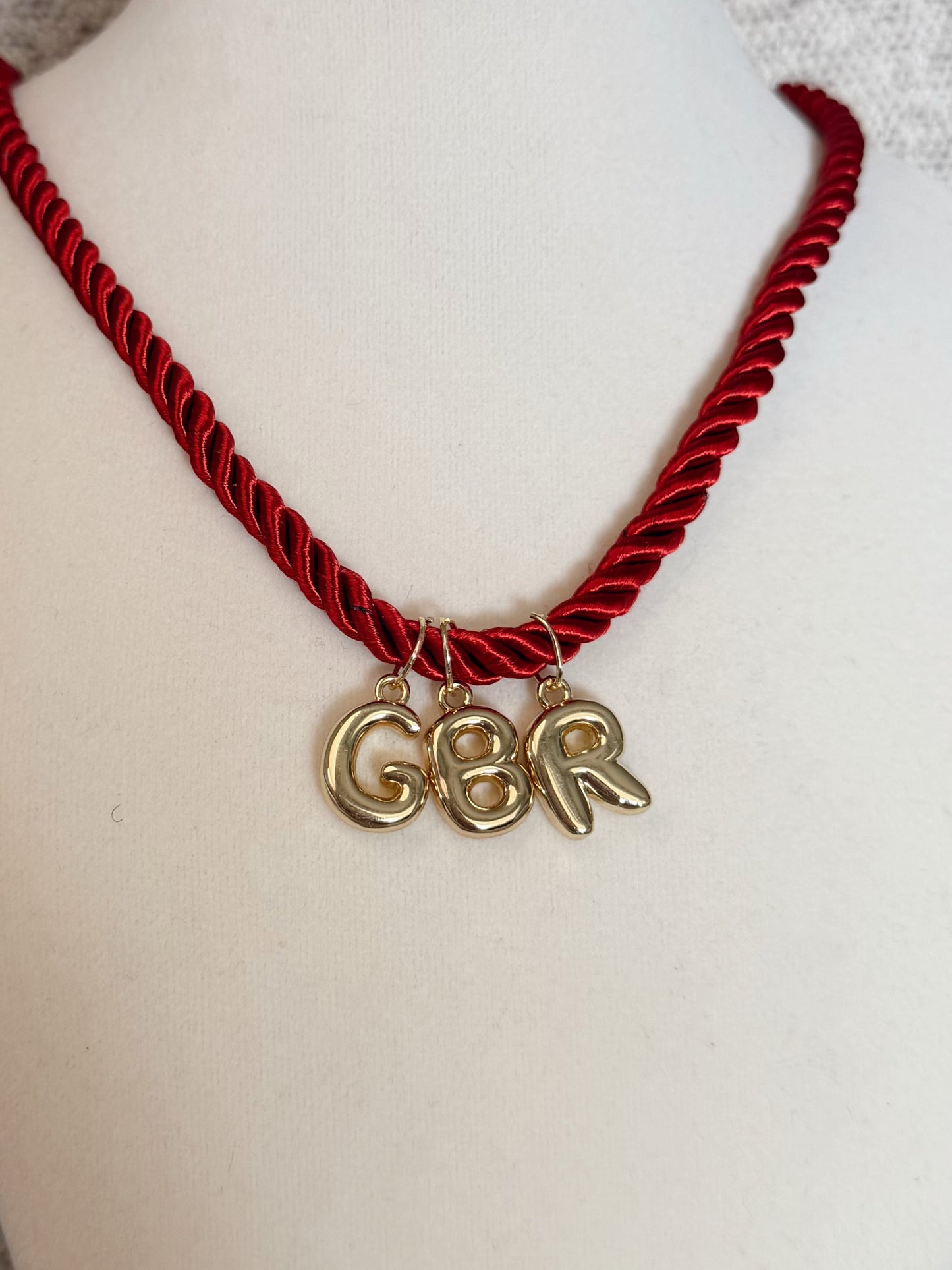 custom chord necklace