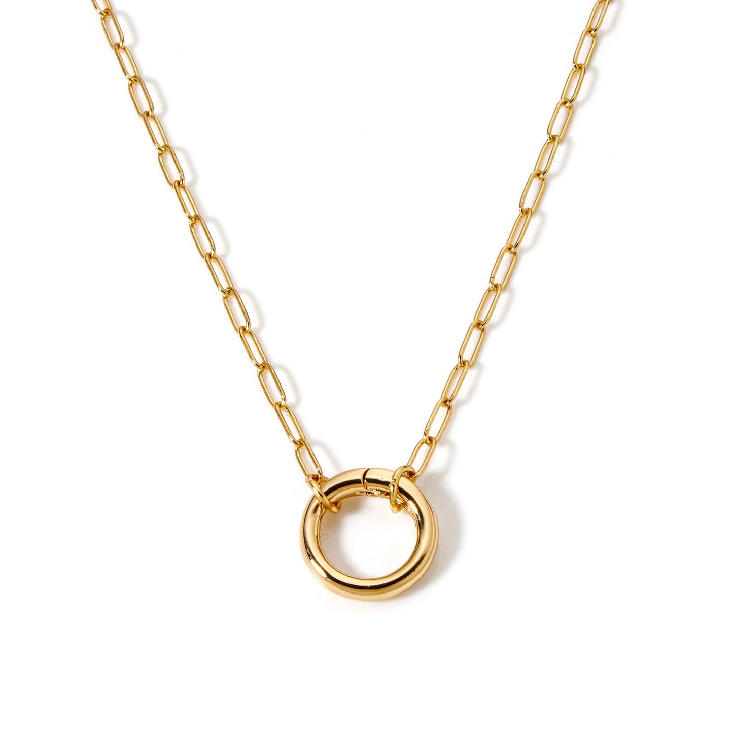 custom charm ring necklace