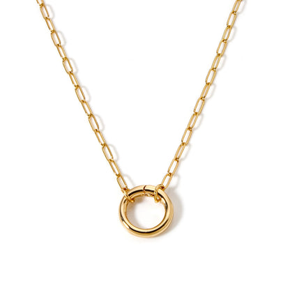 custom charm ring necklace